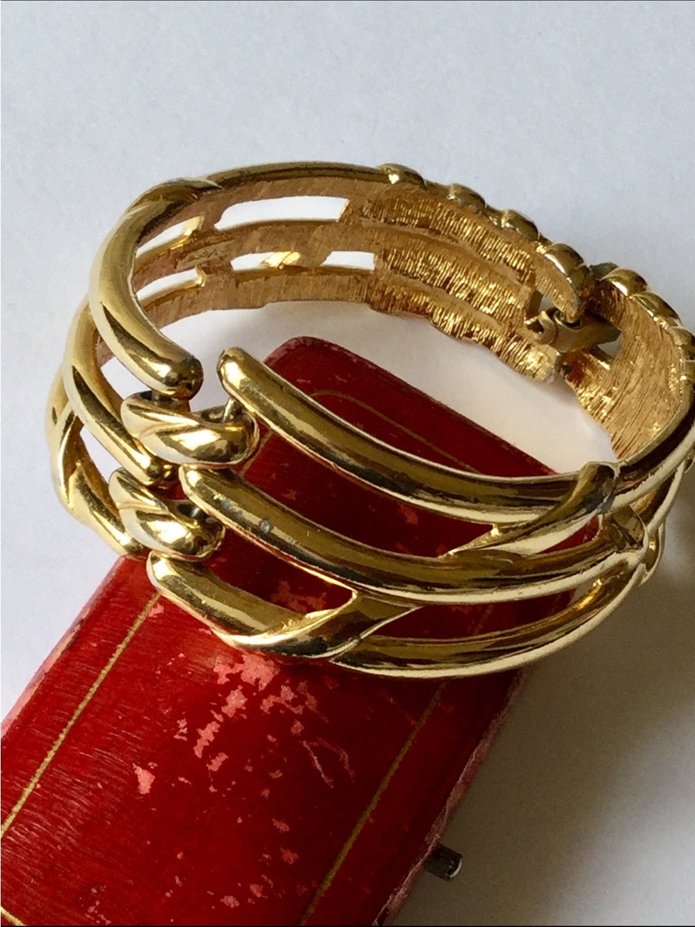 Monet vintage cuff bangle bracelet